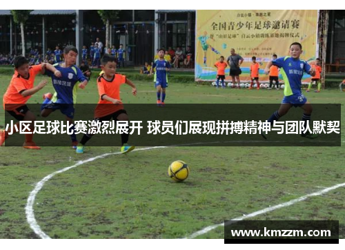 小区足球比赛激烈展开 球员们展现拼搏精神与团队默契